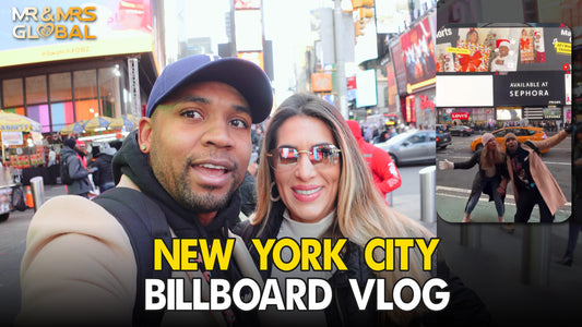 Seeing our Billboard in Time Square for the 1st Time – NYC Vlog Part 3