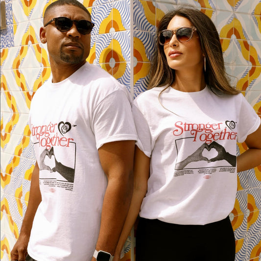 Stronger Together Unisex T-Shirts (Couples)