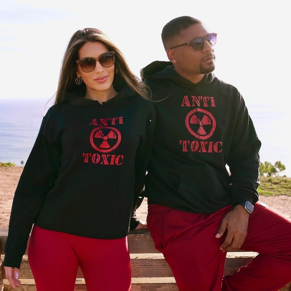 Anti Toxic - Hoodie (Black)