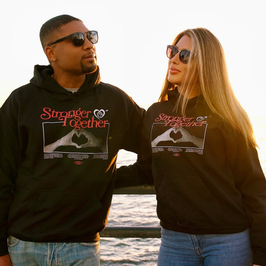 Stronger Together - Hoodie (Black)
